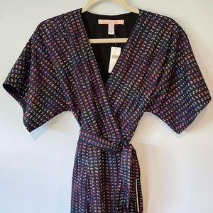 Anthropologie Wrap Maxi Dress